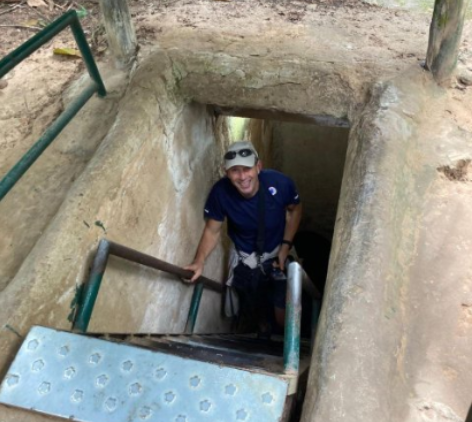 Cú Chi tunnels reizen door vietnam